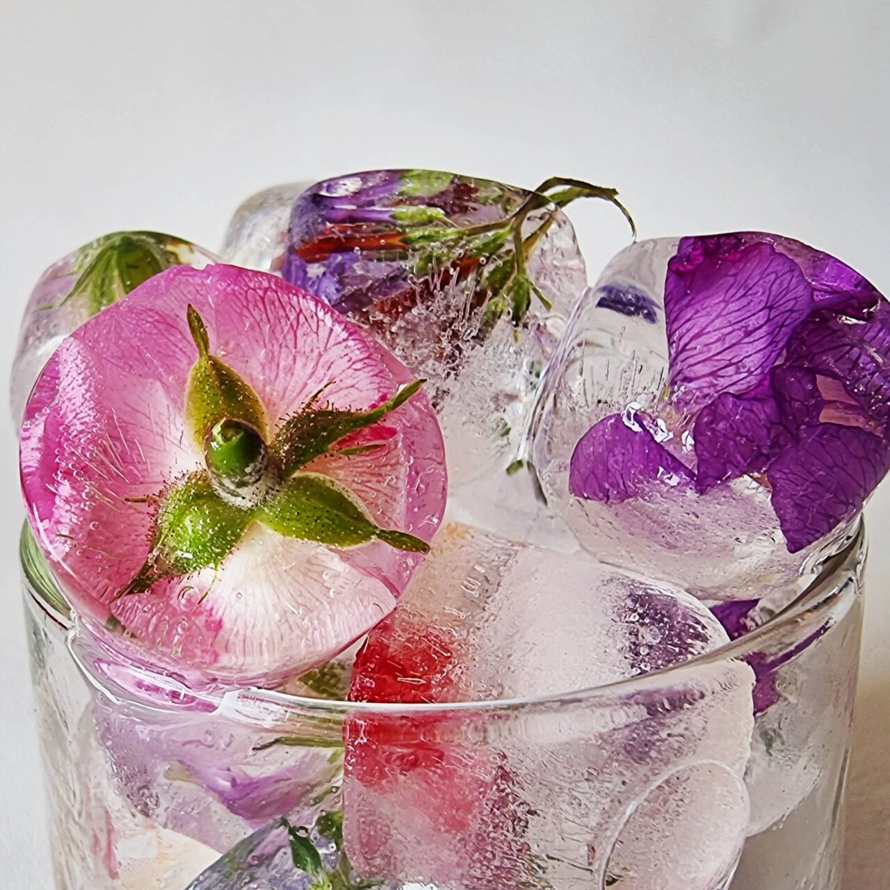 Flower Ice Idea Marvellous Mrs P Lifestyle, Vintage & Family Blog